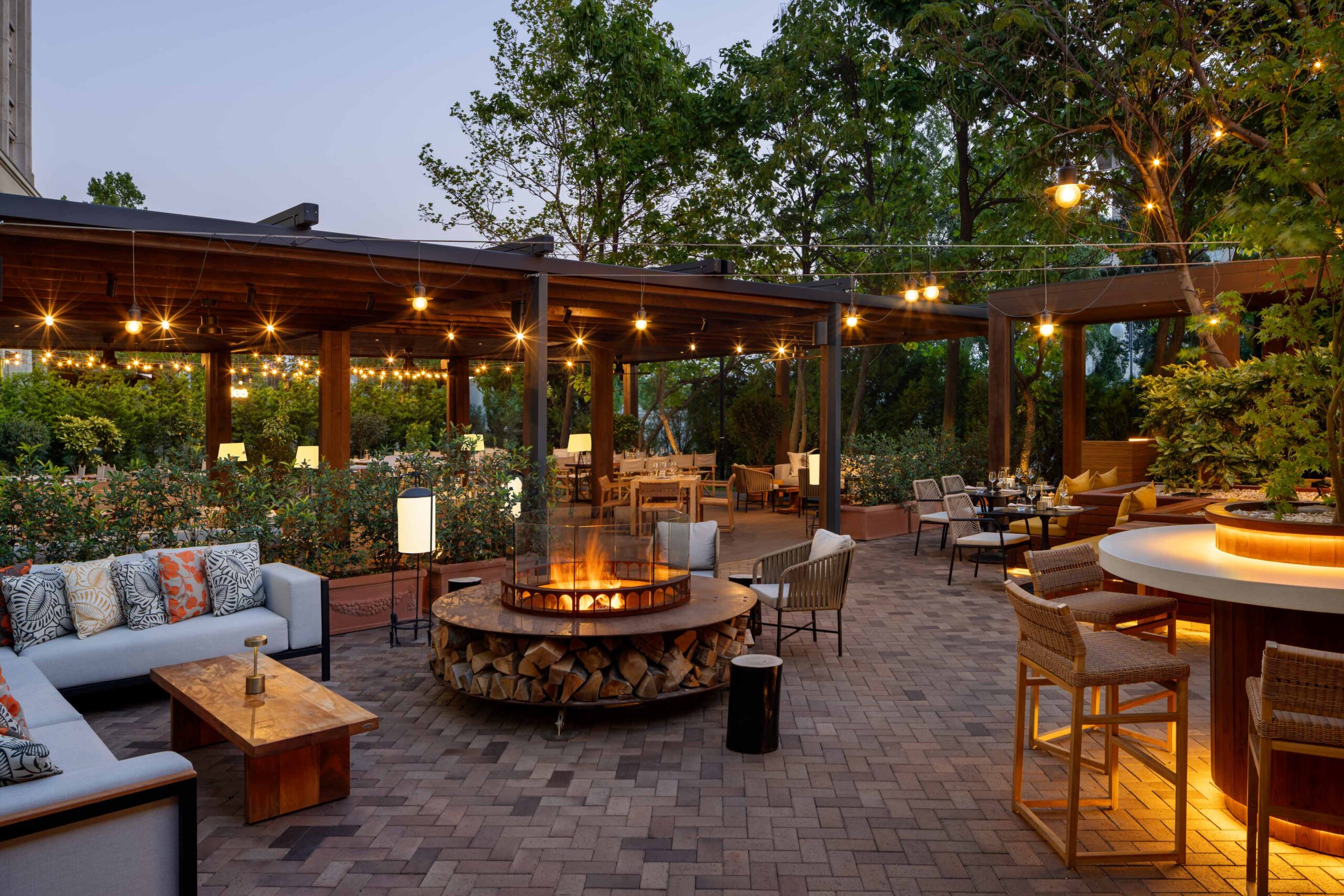 Luxury dining detail